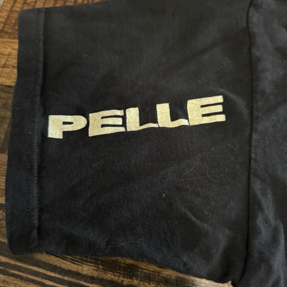 VTG 90s Pelle Pelle Marc Buchanan Made in USA Shirt XXL Expedition Sleeve‎ Print - Picture 8 of 9